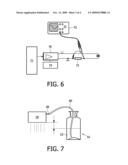 INK JET DEVICE FOR PRODUCING A BIOLOGICAL ASSAY SUBSTRATE BY RELEASING A PLURALITY OF SUBSTANCES ONTO THE SUBSTRATE, AND METHOD FOR MONITORING THE INK JET DEVICE diagram and image