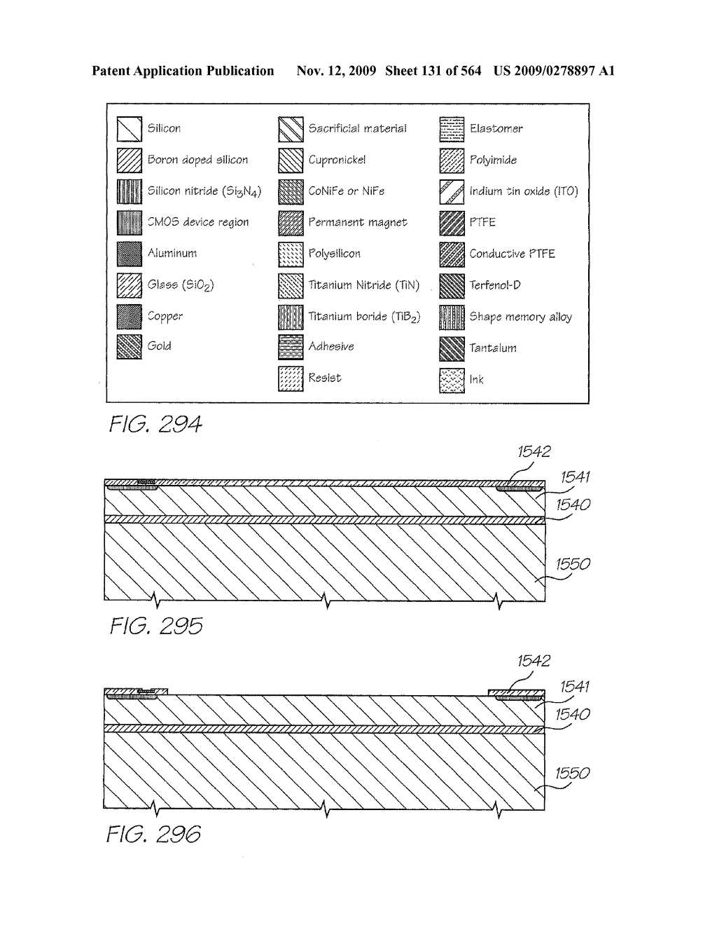 Inkjet Printhead With Nozzle Chambers Each Holding Two Fluids - diagram, schematic, and image 132