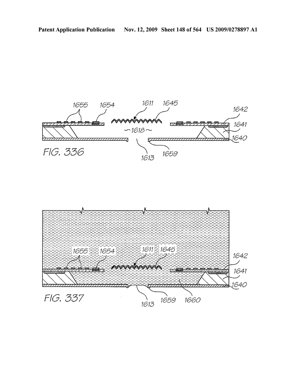 Inkjet Printhead With Nozzle Chambers Each Holding Two Fluids - diagram, schematic, and image 149