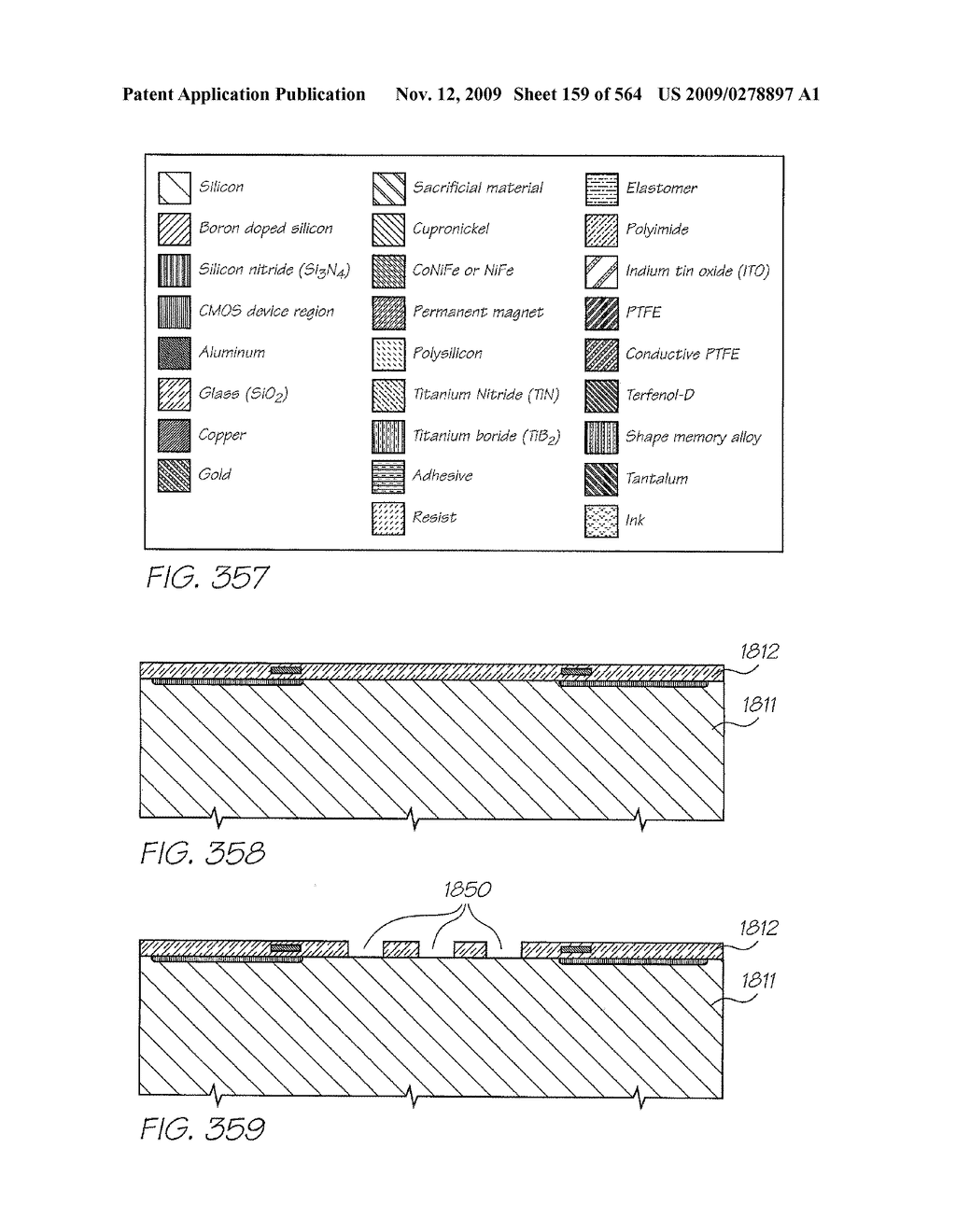 Inkjet Printhead With Nozzle Chambers Each Holding Two Fluids - diagram, schematic, and image 160