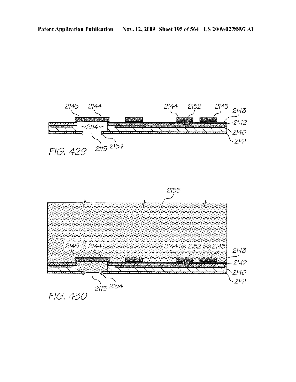 Inkjet Printhead With Nozzle Chambers Each Holding Two Fluids - diagram, schematic, and image 196