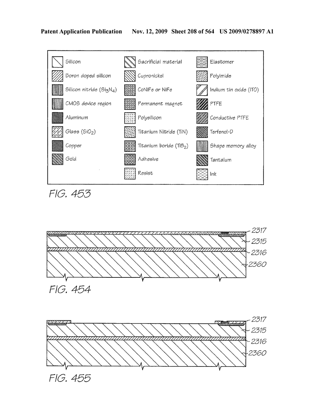 Inkjet Printhead With Nozzle Chambers Each Holding Two Fluids - diagram, schematic, and image 209