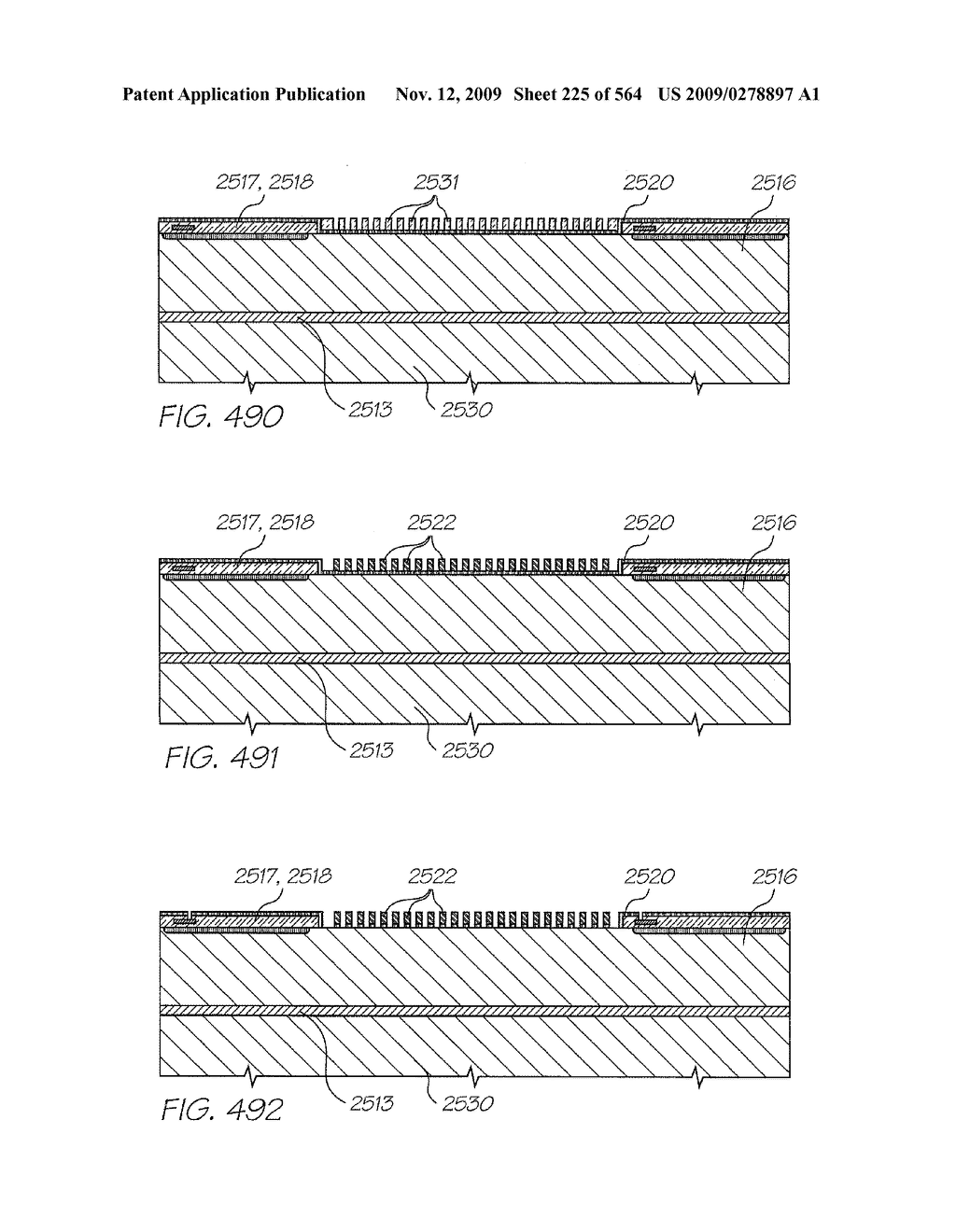 Inkjet Printhead With Nozzle Chambers Each Holding Two Fluids - diagram, schematic, and image 226