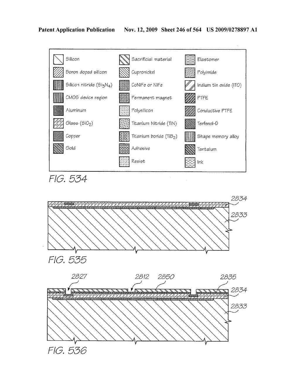 Inkjet Printhead With Nozzle Chambers Each Holding Two Fluids - diagram, schematic, and image 247