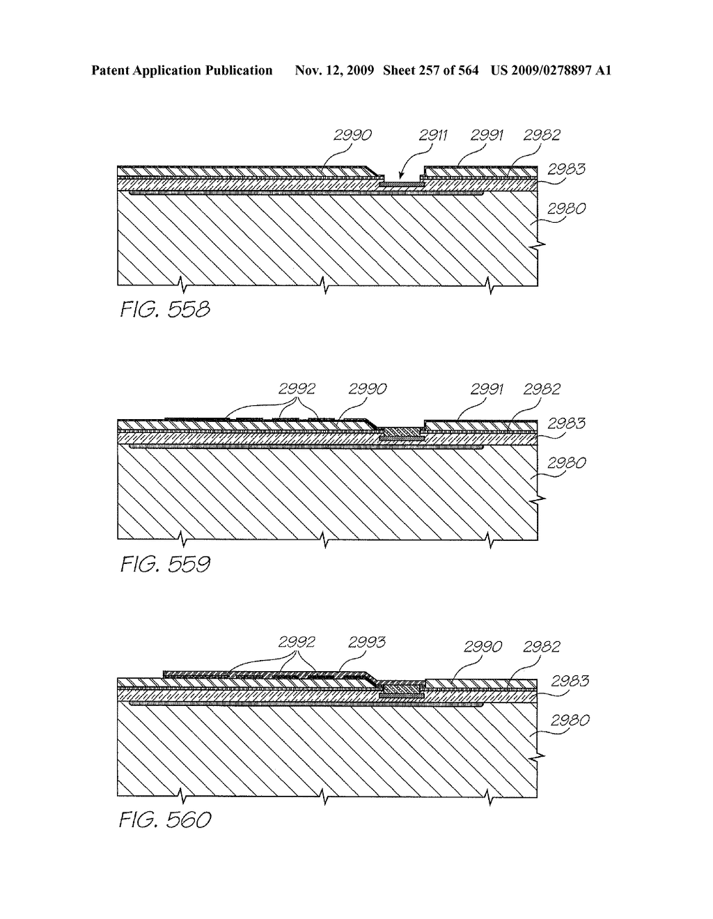 Inkjet Printhead With Nozzle Chambers Each Holding Two Fluids - diagram, schematic, and image 258