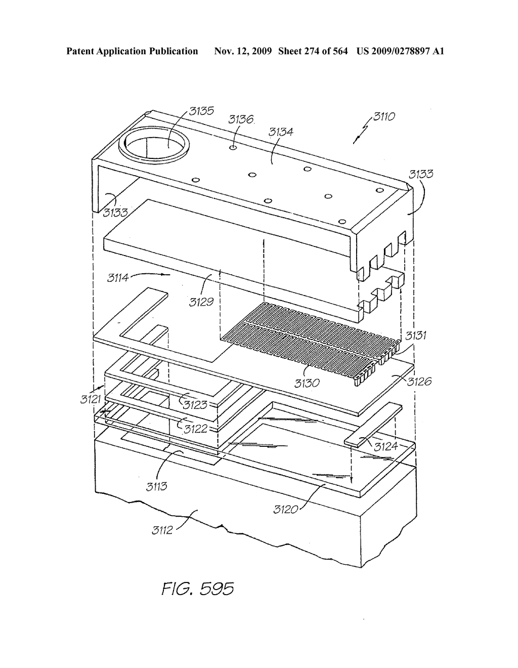 Inkjet Printhead With Nozzle Chambers Each Holding Two Fluids - diagram, schematic, and image 275