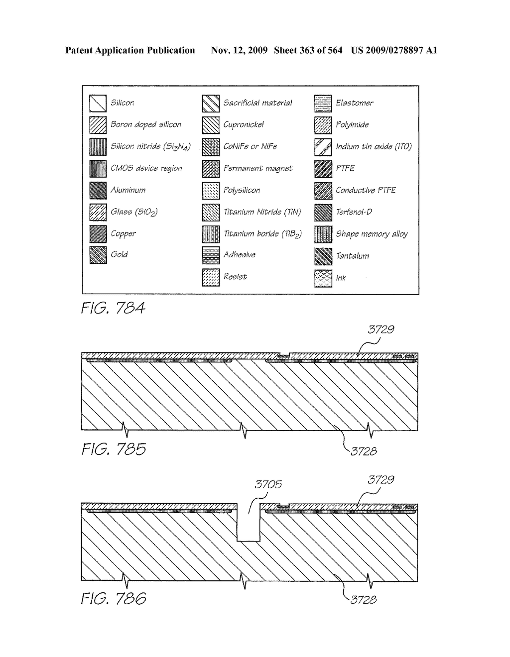 Inkjet Printhead With Nozzle Chambers Each Holding Two Fluids - diagram, schematic, and image 364