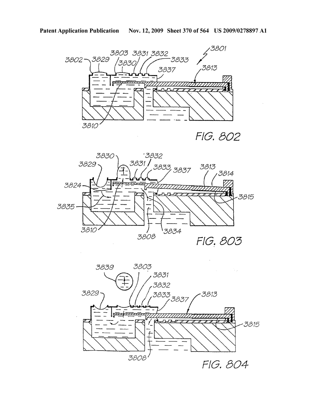 Inkjet Printhead With Nozzle Chambers Each Holding Two Fluids - diagram, schematic, and image 371