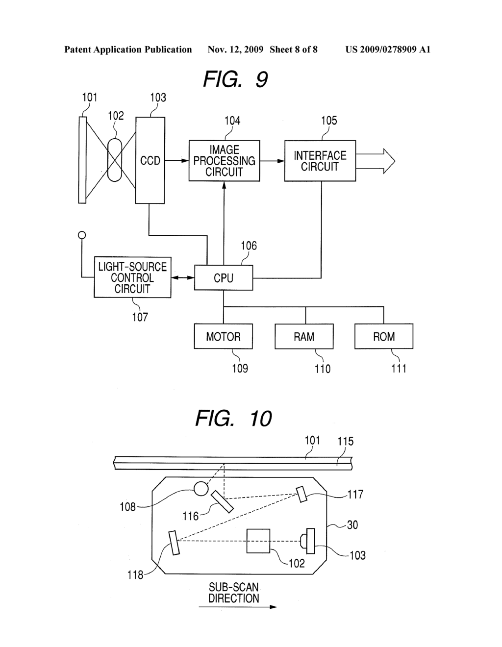 APPARATUS AND METHOD FOR SIDE DETERMINATION OF OPTICAL DISC - diagram, schematic, and image 09