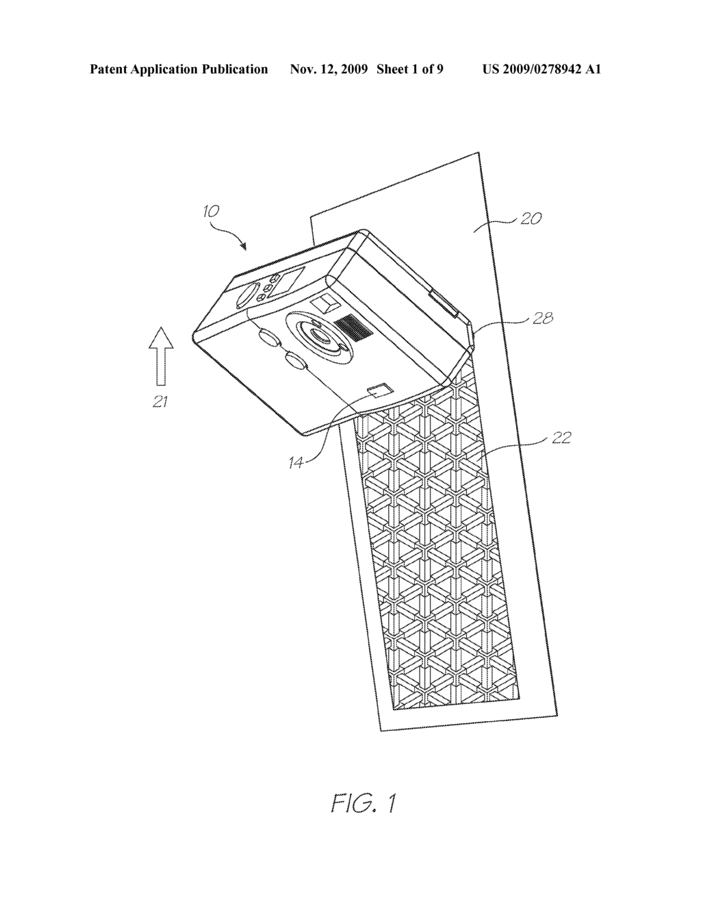 Camera Incorporating Swipe Printer - diagram, schematic, and image 02