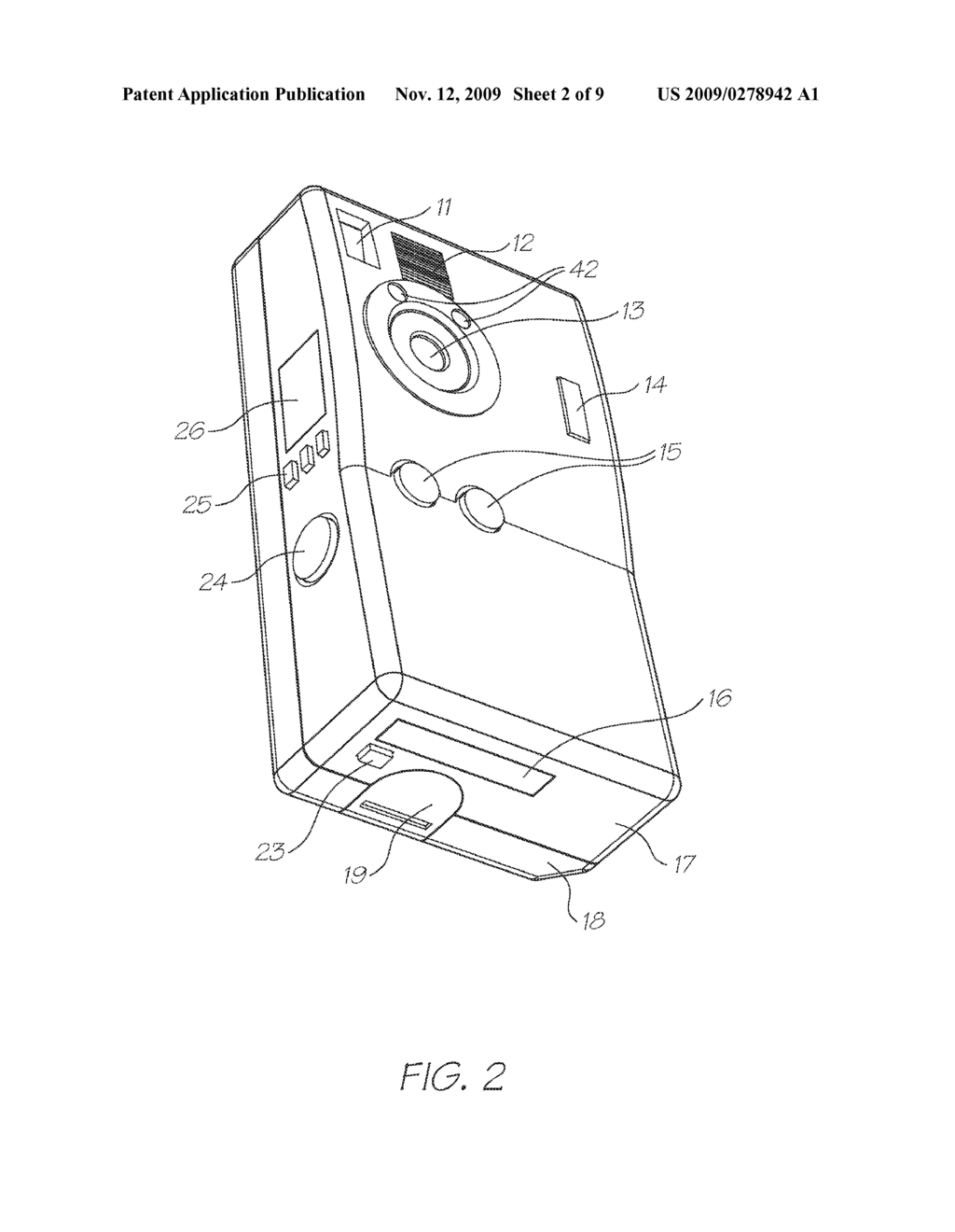 Camera Incorporating Swipe Printer - diagram, schematic, and image 03