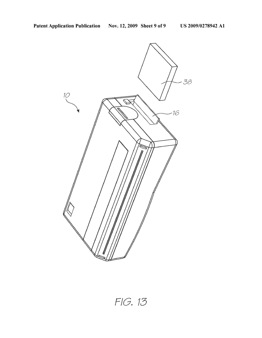 Camera Incorporating Swipe Printer - diagram, schematic, and image 10