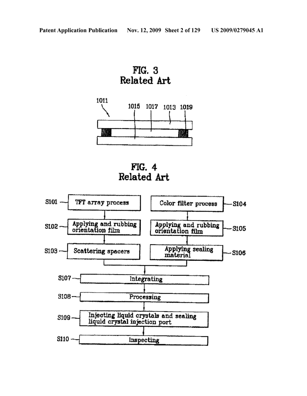 Methods of manufacturing liquid crystal display devices - diagram, schematic, and image 03