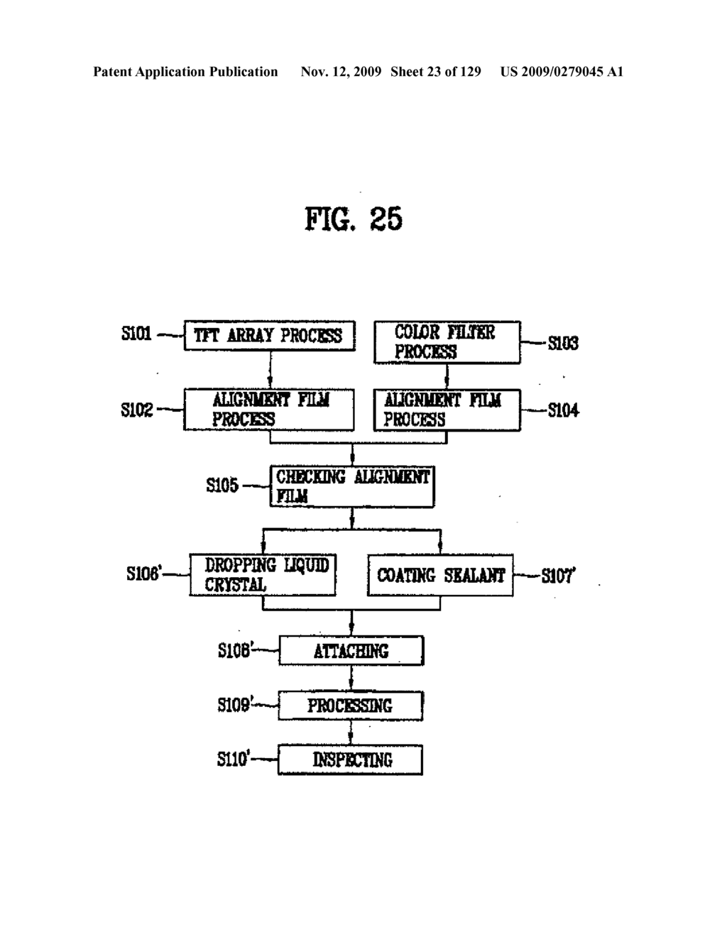 Methods of manufacturing liquid crystal display devices - diagram, schematic, and image 24