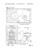 Method and apparatus for adaptive control and/or use of a vibration sensor in a hard disk drive diagram and image