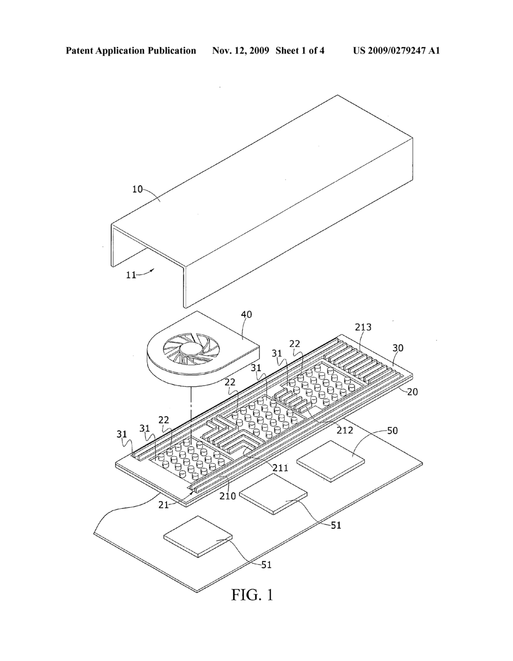 HEAT DISSIPATION DEVICE OF NOTEBOOK COMPUTER - diagram, schematic, and image 02