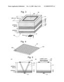 Two-dimensional photonic crystal surface-emitting laser light source diagram and image