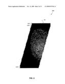 Method, apparatus and computer program product to determine a resonant frequency in a biometric sensor diagram and image