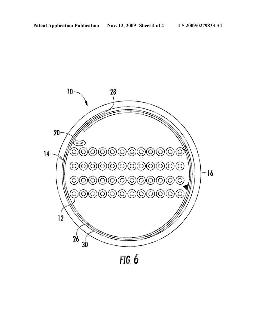 Buffer Tube with Adhesively Coupled Optical Fibers and/or Water-Swellable Element - diagram, schematic, and image 05