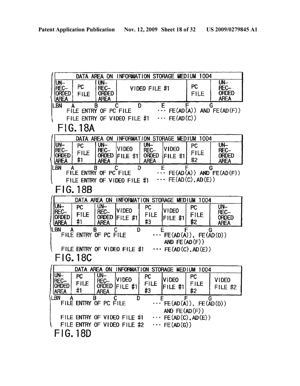 INFORMATION RECORDING METHOD, INFORMATION RECORDING MEDIUM, AND INFORMATION REPRODUCING METHOD, WHEREIN INFORMATION IS STORED ON A DATA RECORDING PORTION AND A MANAGEMENT INFORMATION RECORDING PORTION - diagram, schematic, and image 19