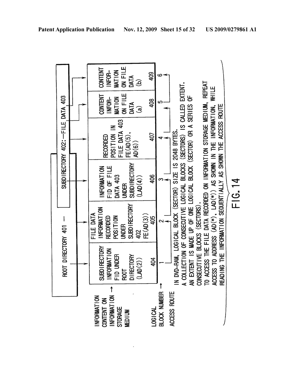 INFORMATION RECORDING METHOD, INFORMATION RECORDING MEDIUM, AND INFORMATION REPRODUCING METHOD, WHEREIN INFORMATION IS STORED ON A DATA RECORDING PORTION AND A MANAGEMENT INFORMATION RECORDING PORTION - diagram, schematic, and image 16