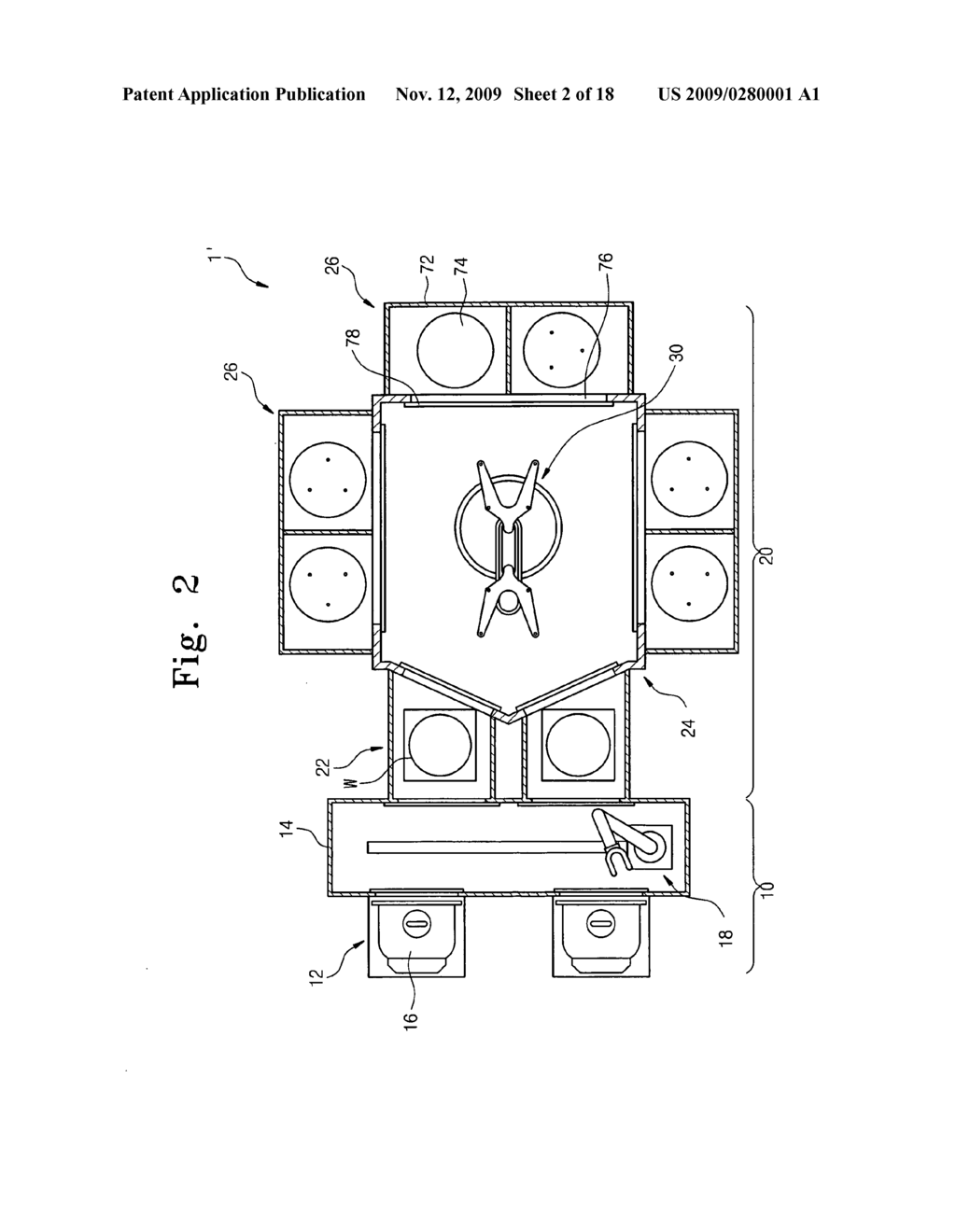 Unit and method for transferring substrates and apparatus and method for treating substrates with the unit - diagram, schematic, and image 03