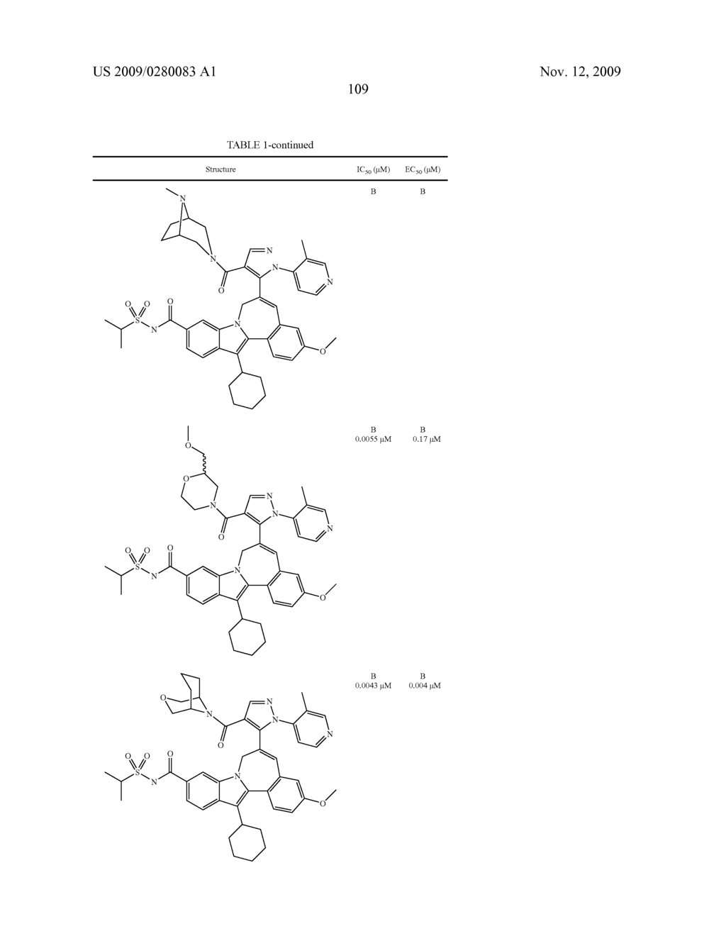 Compounds for the Treatment of Hepatitis C - diagram, schematic, and image 110