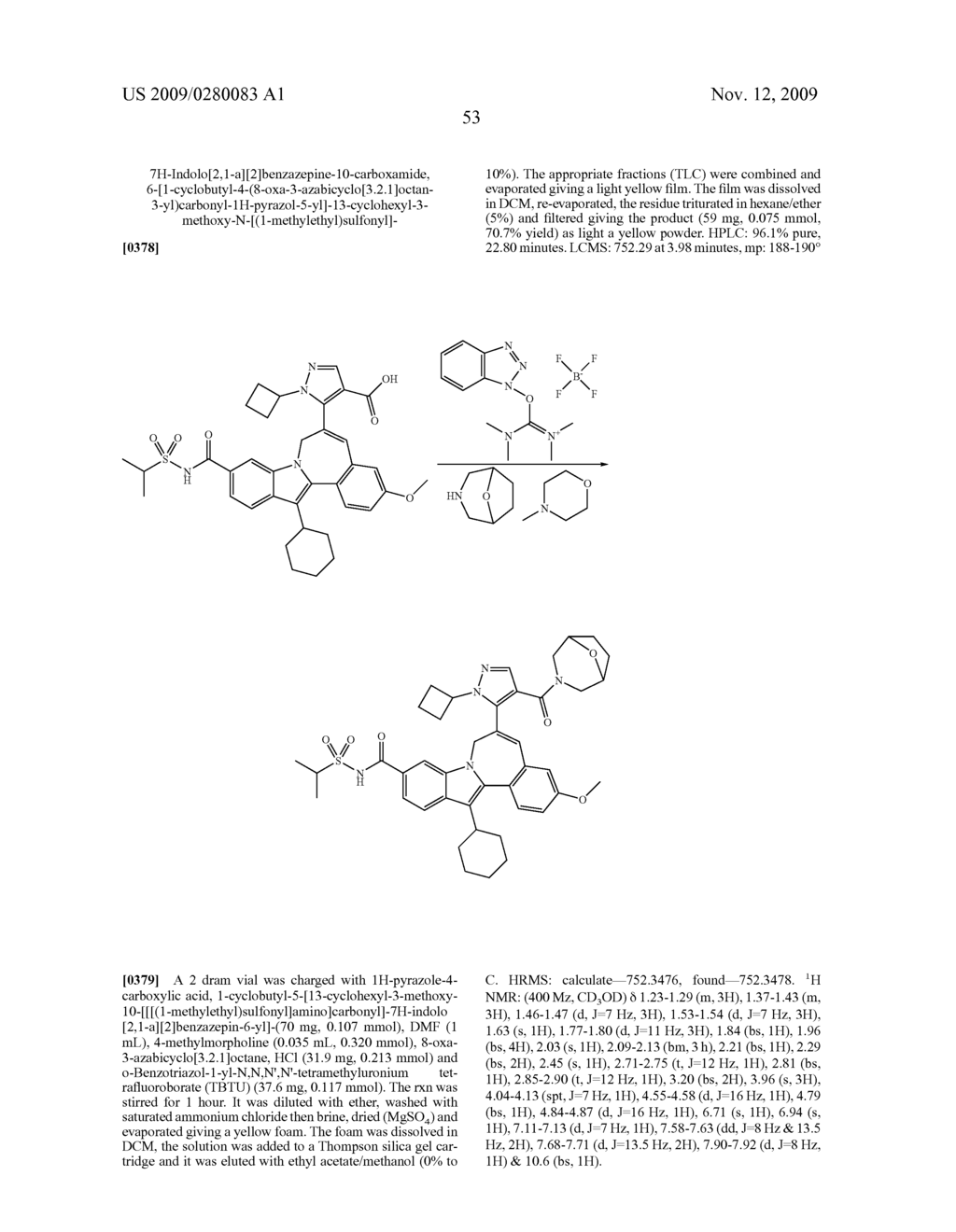 Compounds for the Treatment of Hepatitis C - diagram, schematic, and image 54