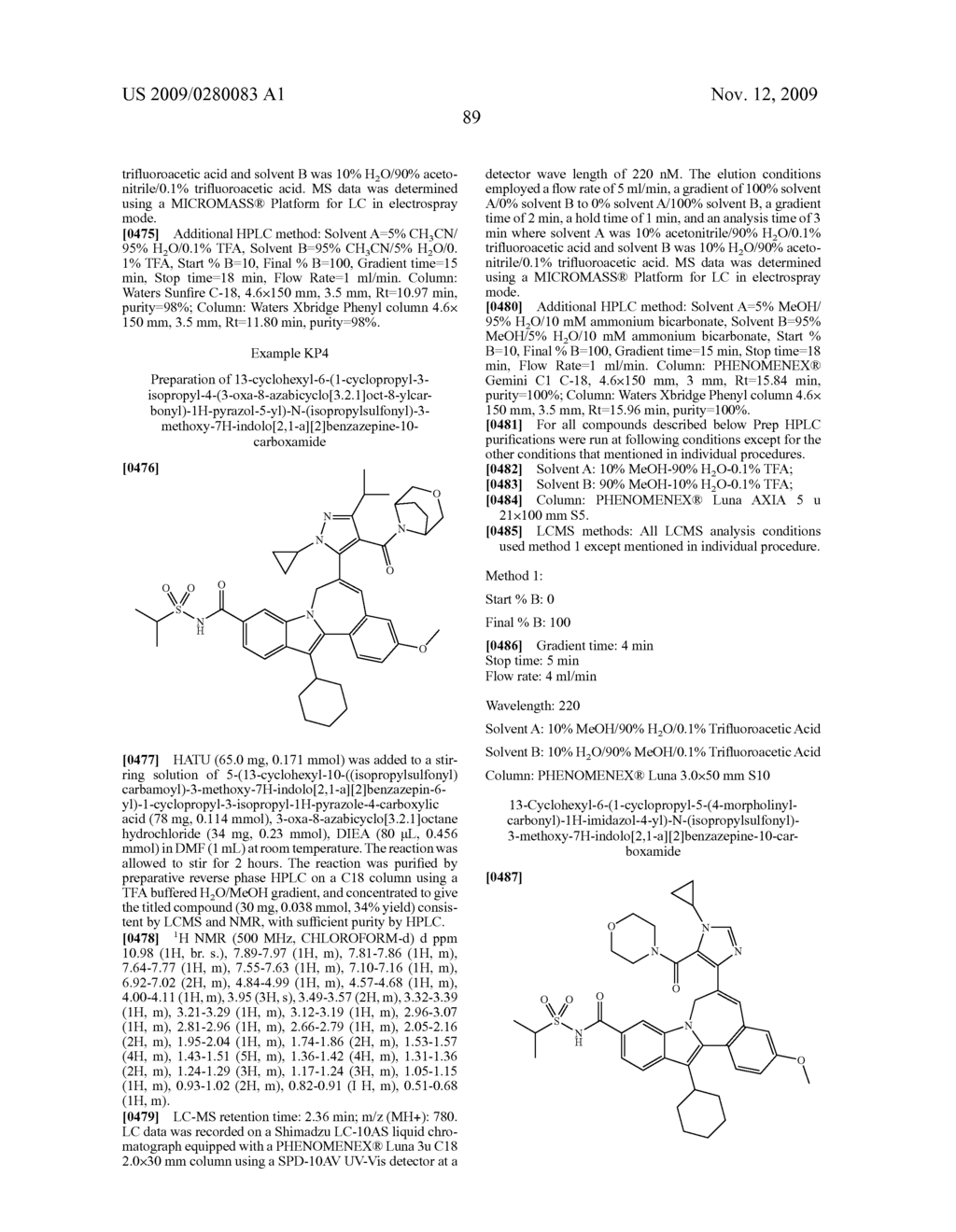 Compounds for the Treatment of Hepatitis C - diagram, schematic, and image 90