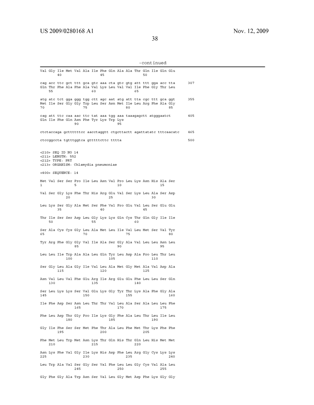 CHLAMYDIA OMP ANTIGEN - diagram, schematic, and image 135