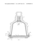 CAPSULE WITH SEALING MEANS diagram and image