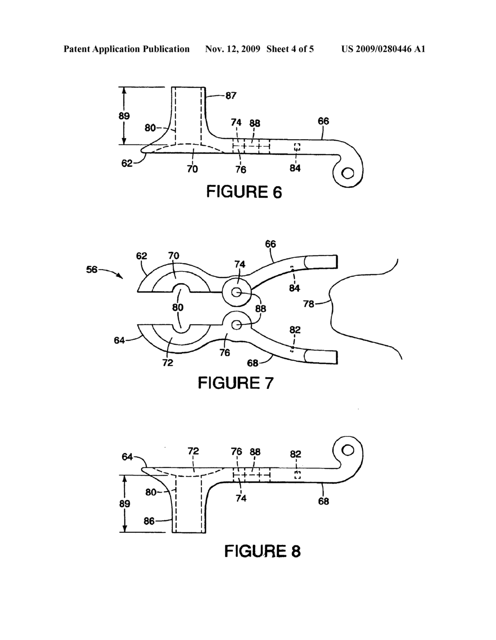 Candle holder with self-extinguishing flame device - diagram, schematic, and image 05