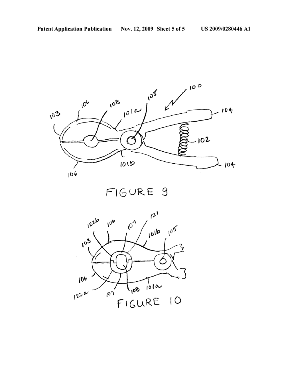 Candle holder with self-extinguishing flame device - diagram, schematic, and image 06