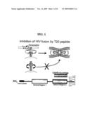 Inhibition of membrane fusion proteins diagram and image