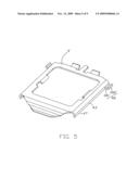 Electrical connector having self-aligning portion for leading cover diagram and image