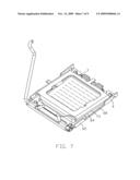 Electrical connector having self-aligning portion for leading cover diagram and image