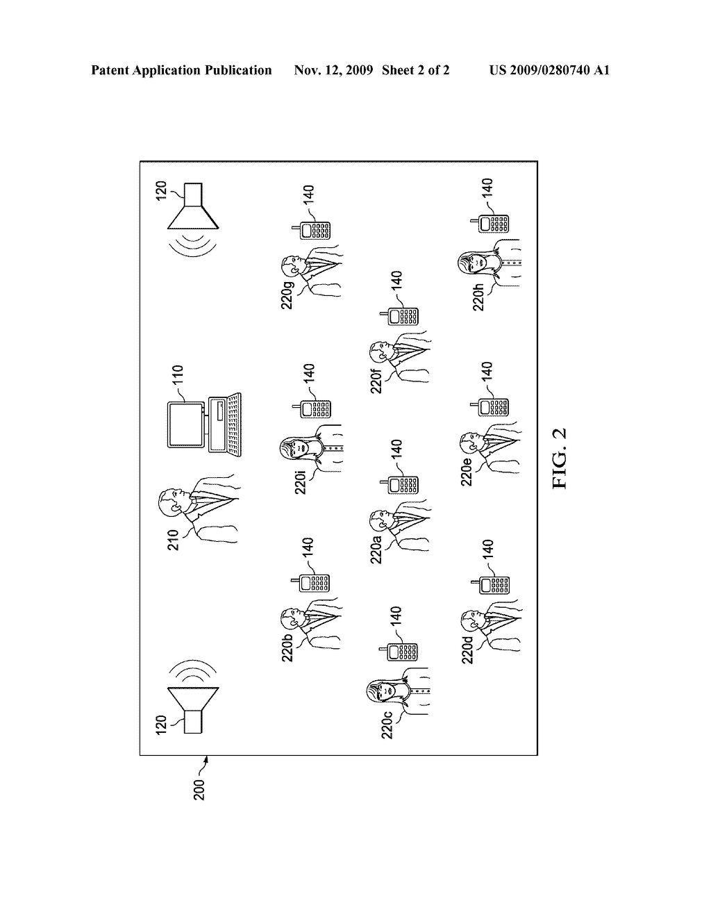 AUDIENCE AND SPEAKER INTERACTIVE COMMUNICATIONS SYSTEM - diagram, schematic, and image 03