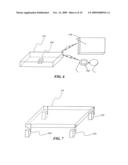 Method and Apparatus For Use of Movement and Position Sensors With Portable Handheld Wagering Devices diagram and image