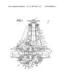 VEHICULAR DIFFERENTIAL GEAR APPARATUS diagram and image