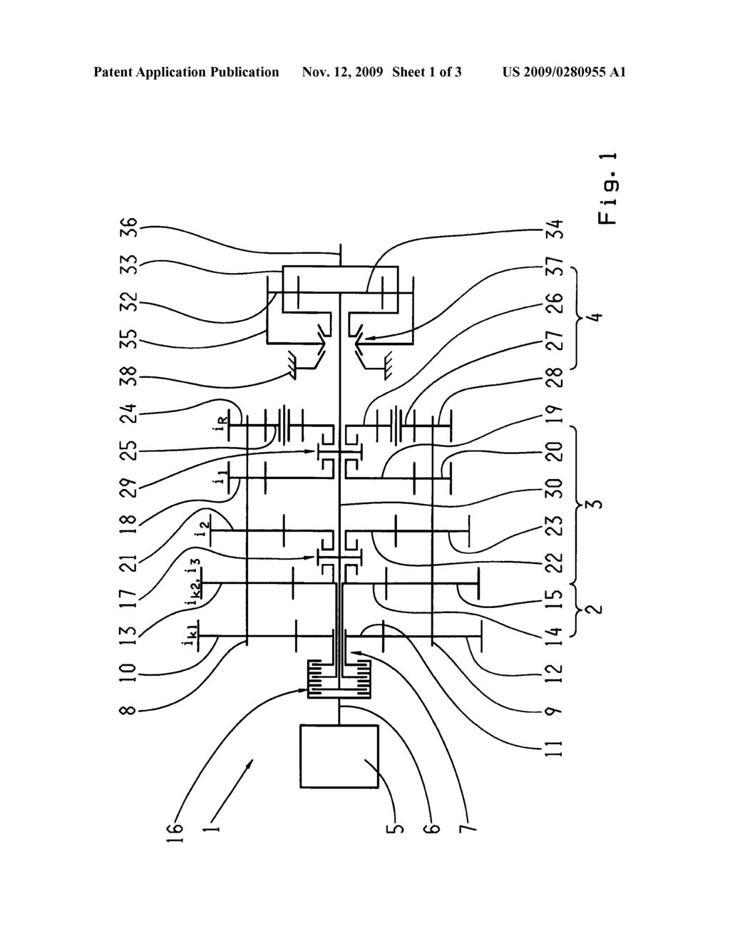 MULTI-GROUP TRANSMISSION OF A MOTOR VEHICLE - diagram, schematic, and image 02