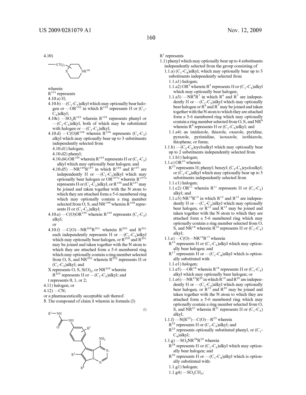 Substituted 4-Amino-Pyrrolotriazine Derivatives Useful for Treating Hyper-Proliferative Disorders and Diseases Associated With Angiogenesis - diagram, schematic, and image 161