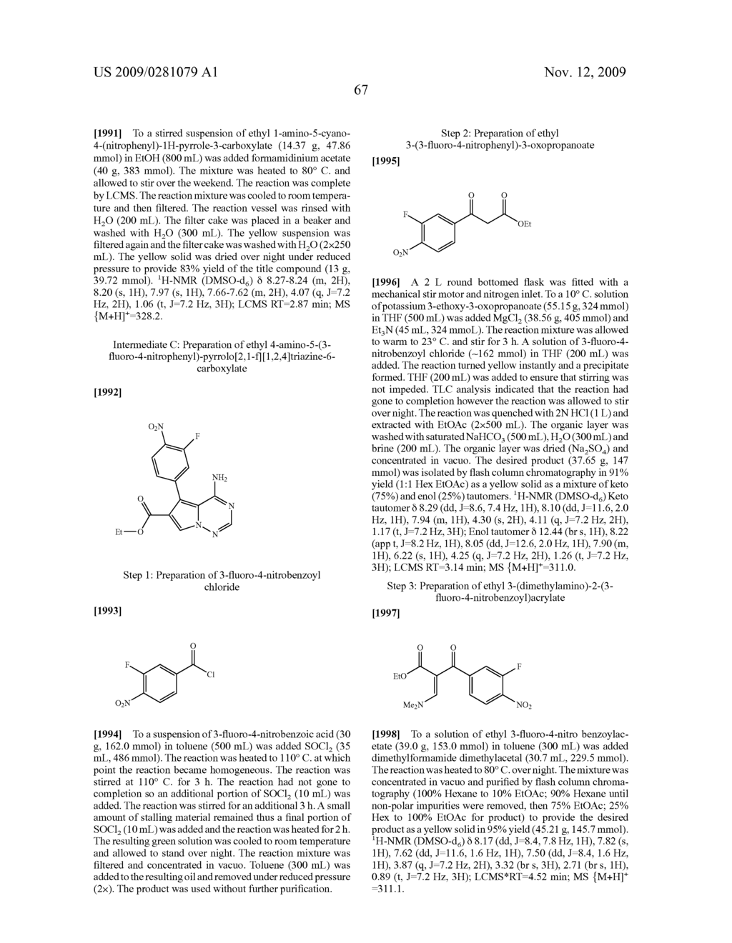 Substituted 4-Amino-Pyrrolotriazine Derivatives Useful for Treating Hyper-Proliferative Disorders and Diseases Associated With Angiogenesis - diagram, schematic, and image 68