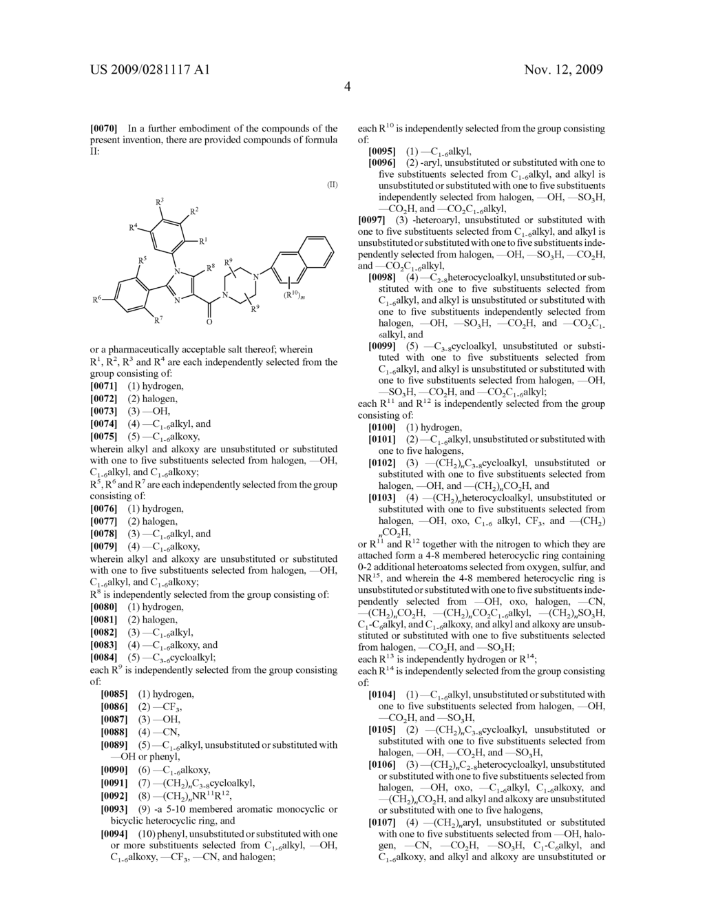 Substituted Imidazole-4-Carboxamides as Cholecystokinin -1 Receptor Modulators - diagram, schematic, and image 05