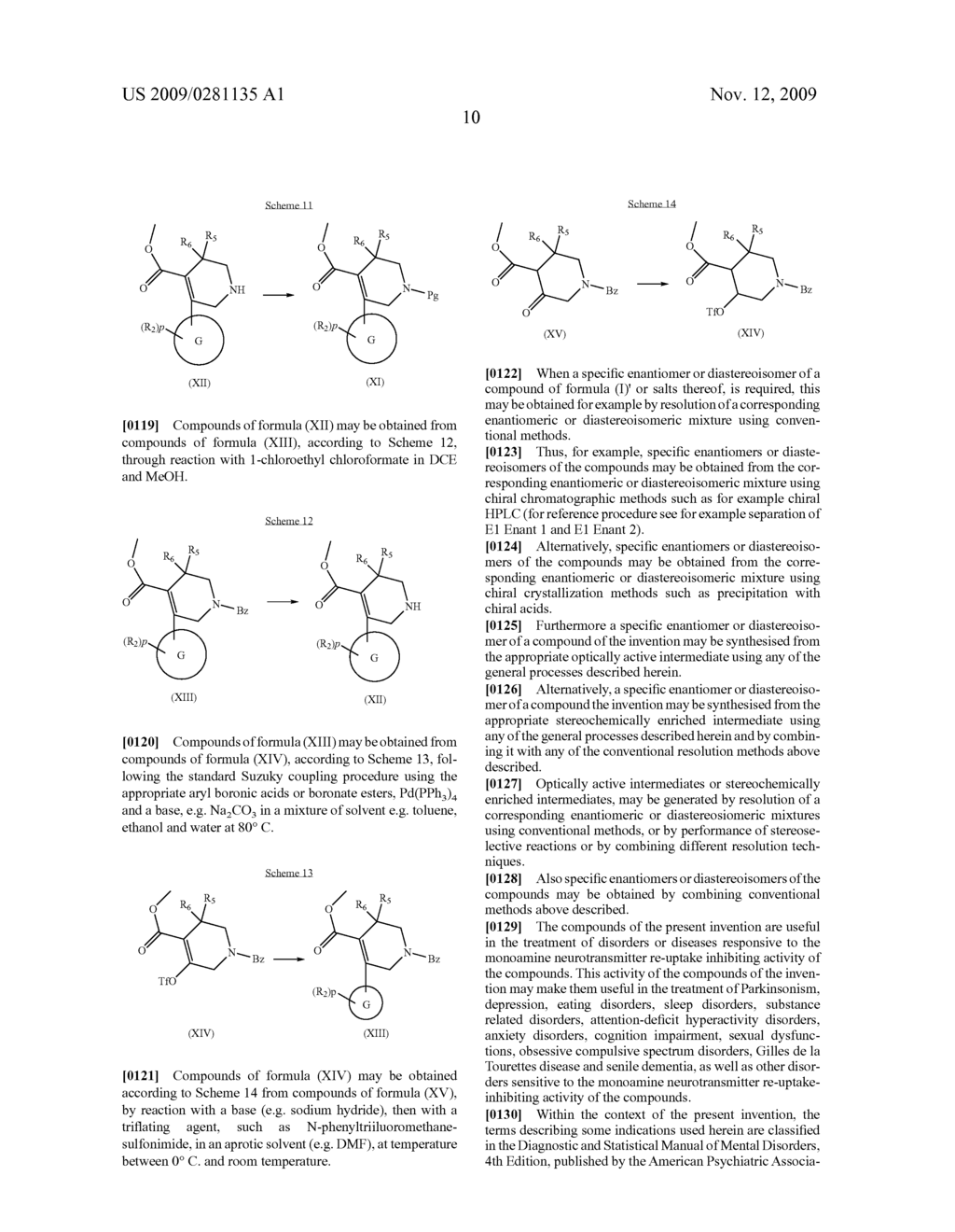 3-AZABICYCLO [4. 1. 0] HEPTANE DERIVATIVES FOR THE TREATMENT OF DEPRESSION - diagram, schematic, and image 11