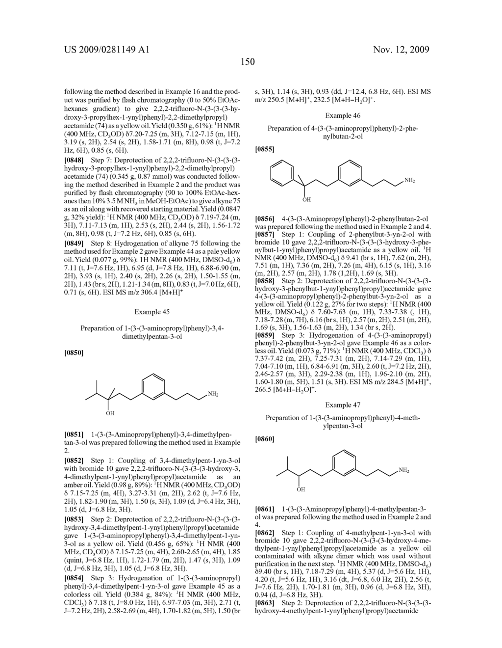 Amine Derivative Compounds for Treating Ophthalmic Diseases and Disorders - diagram, schematic, and image 153