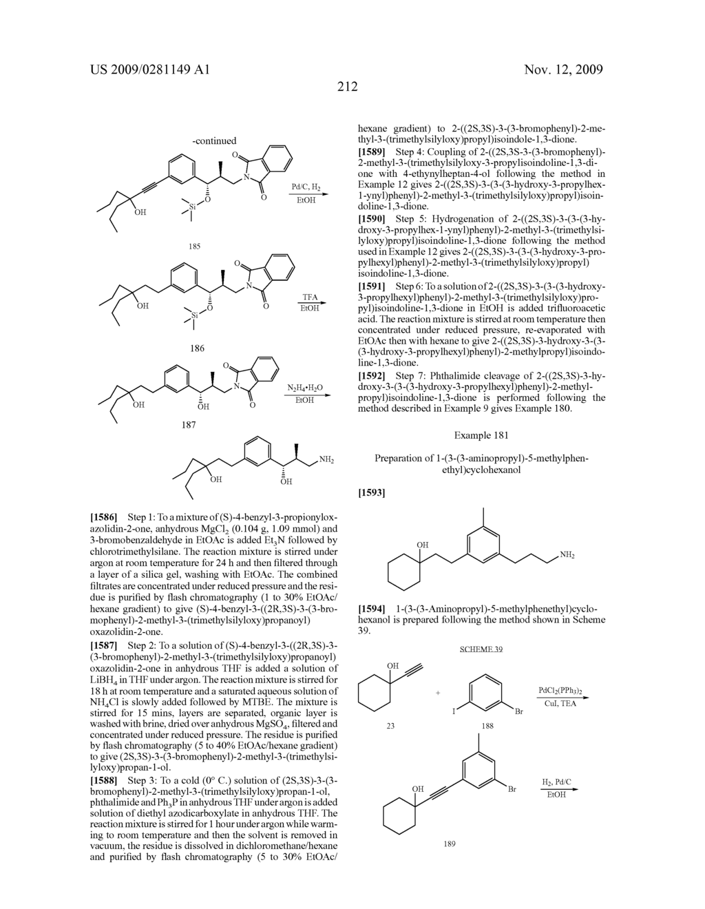 Amine Derivative Compounds for Treating Ophthalmic Diseases and Disorders - diagram, schematic, and image 215