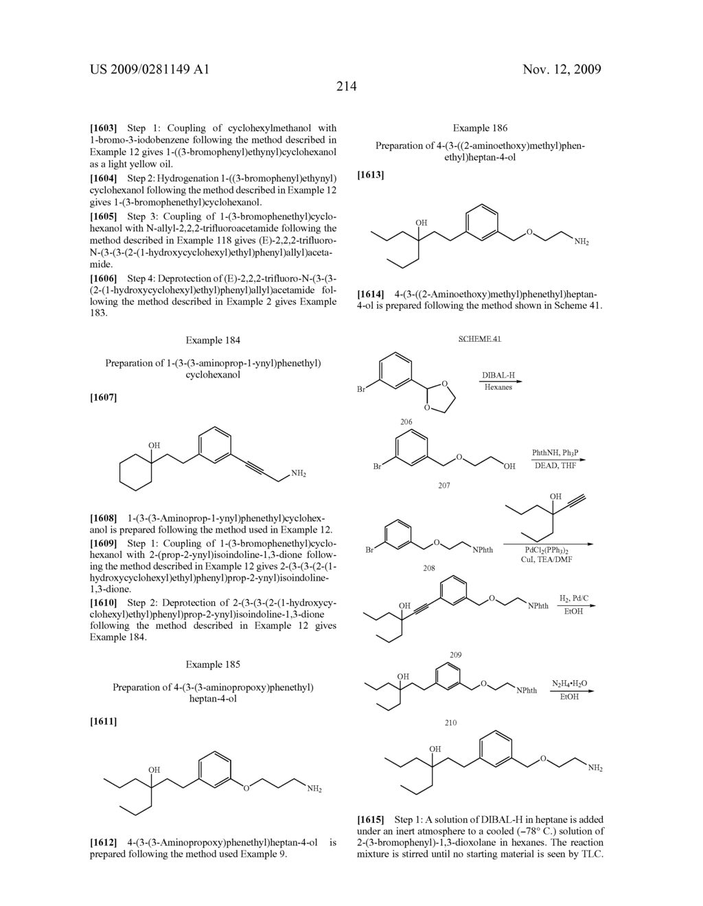 Amine Derivative Compounds for Treating Ophthalmic Diseases and Disorders - diagram, schematic, and image 217