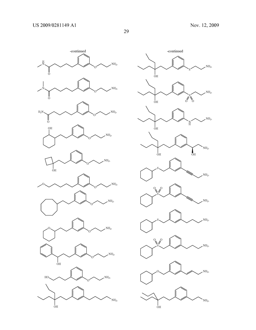 Amine Derivative Compounds for Treating Ophthalmic Diseases and Disorders - diagram, schematic, and image 32