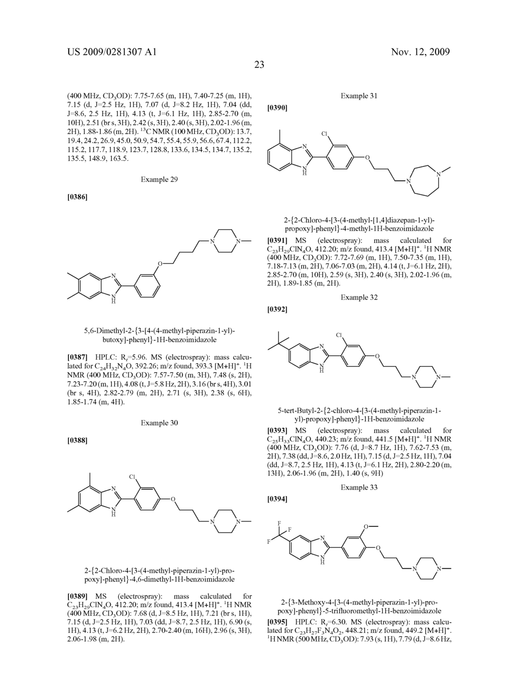 Benzoimidazole compounds - diagram, schematic, and image 24