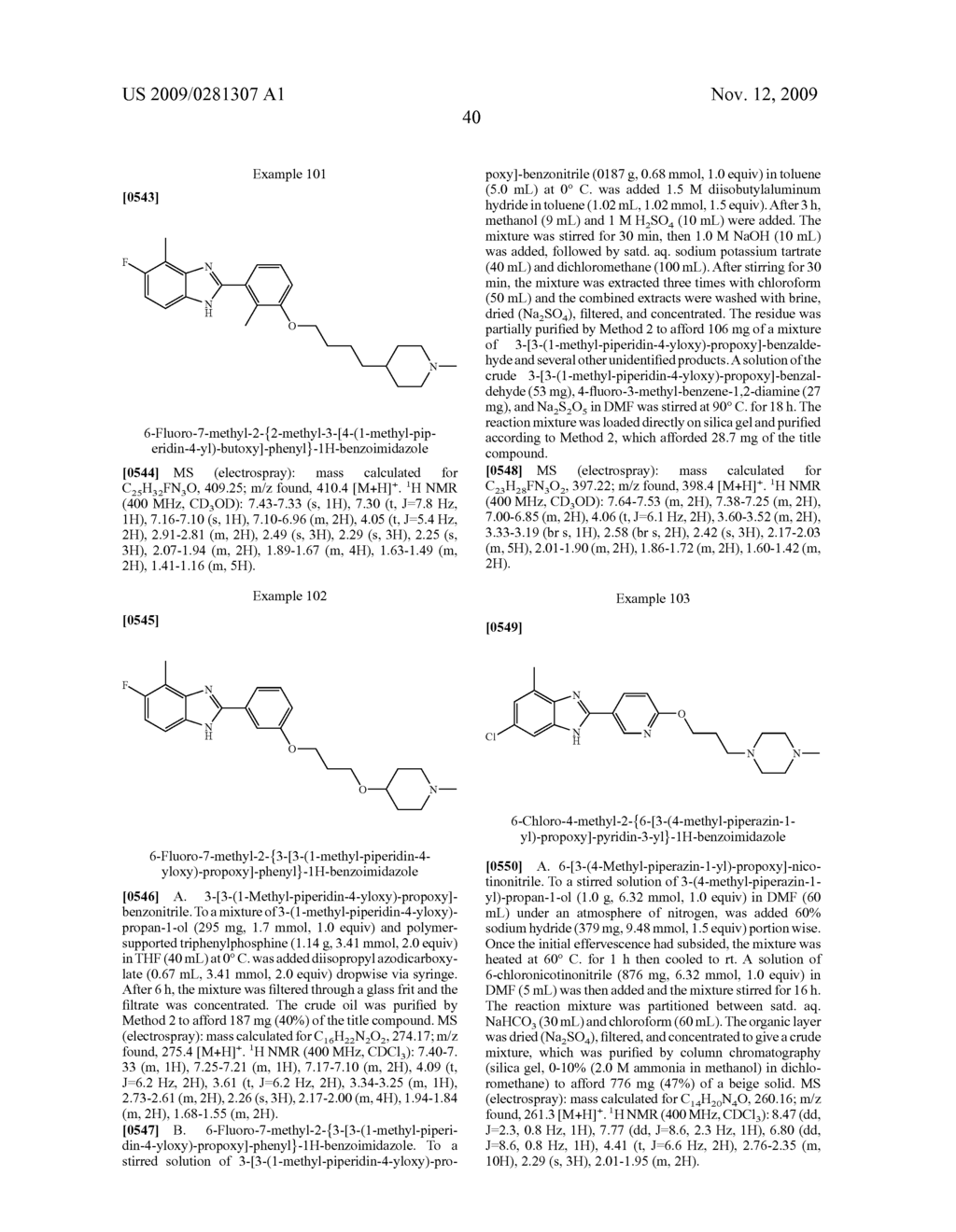 Benzoimidazole compounds - diagram, schematic, and image 41